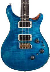 Guitarra eléctrica de doble corte Prs USA Custom 24 Piezo - Aquamarine