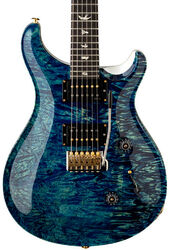 Guitarra eléctrica de doble corte Prs USA Custom 24 (DMO Pickups) - River Blue Pearl