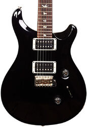 Guitarra eléctrica de doble corte Prs USA Custom 24 - Black