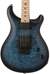 Guitarra eléctrica de doble corte Prs USA Dustie Waring DW CE 24 Floyd - Faded blue smokeburst