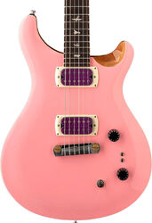 Guitarra eléctrica de doble corte Prs SE Rock Lady Custom 24-08 Ltd - Pearl pink
