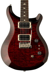Guitarra eléctrica de doble corte Prs S2 Custom 24-08 - Fire red burst