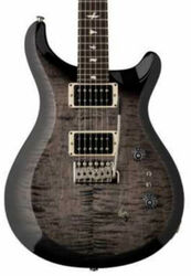 Guitarra eléctrica de doble corte Prs S2 USA Custom 24-08 - Faded grey black burst
