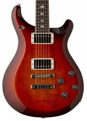 Guitarra eléctrica de doble corte Prs USA S2 McCarty 594 - Dark cherry sunburst