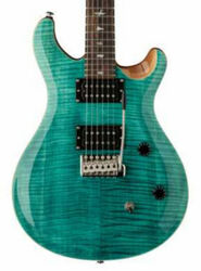Guitarra eléctrica de doble corte Prs SE CE24 - Turquoise