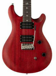 Guitarra eléctrica de doble corte Prs SE CE24 Standard - vintage cherry