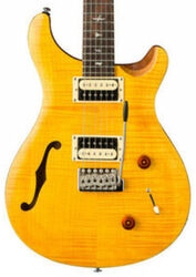 Guitarra eléctrica semi caja Prs SE Custom 22 Semi-Hollow 2021 - Santana yellow