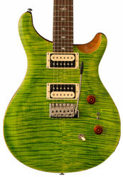 Guitarra eléctrica de doble corte Prs SE Custom 24-08 2021 - Eriza verde