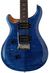Guitarra eléctrica de doble corte Prs SE Custom 24 2023 LH - Faded blue