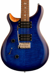 Guitarra electrica para zurdos Prs SE Custom 24 2021 LH - Faded blue burst