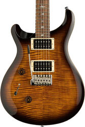 Guitarra electrica para zurdos Prs SE Custom 24 LH (85/15 S Pickups) - Black gold sunburst