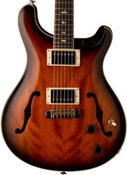 Guitarra eléctrica de doble corte Prs SE Hollowbody Standard 2020 - Tobacco sunburst