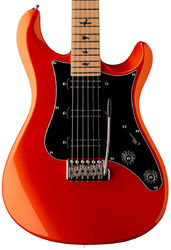 Guitarra eléctrica de doble corte Prs SE NF3 Maple - Metallic orange