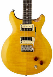 Guitarra eléctrica de doble corte Prs SE Santana - Santana yellow