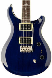 Guitarra eléctrica de doble corte Prs SE Standard 24-8 - Bleu translucide