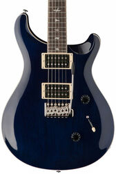 Guitarra eléctrica de doble corte Prs SE Standard 24 - Translucent blue