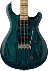 Guitarra eléctrica de doble corte Prs SE Swamp Ash Special (5-Way Switch) - Iridescent Blue