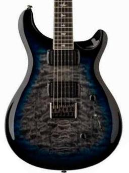 Guitarra electrica metalica Prs SE Mark Holcomb - Holcomb Blue Burst