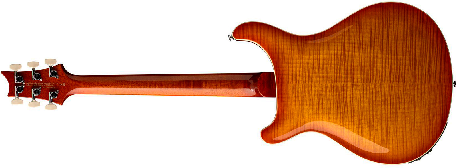 Prs Hollowbody Ii Piezo Se (wing Tuners) 2h Ht Eb - Vintage Sunburst - Guitarra eléctrica semi caja - Variation 1