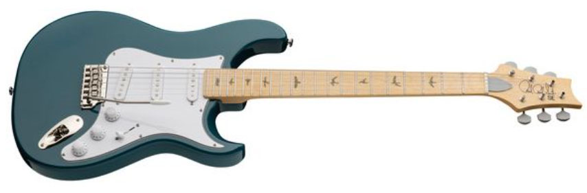 Prs John Mayer Se Silver Sky Maple Signature 3s Trem Mn - Nylon Blue - Guitarra eléctrica de autor - Variation 1