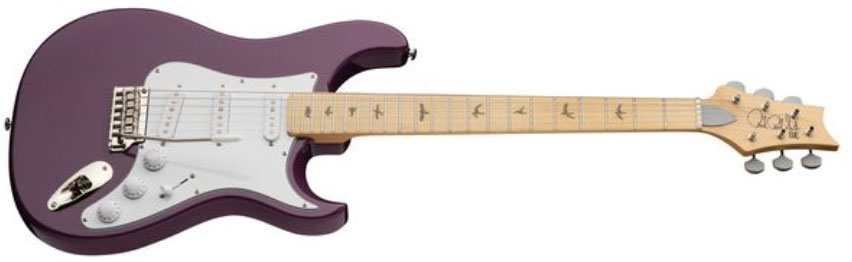 Prs John Mayer Se Silver Sky Maple Signature 3s Trem Mn - Summit Purple - Guitarra eléctrica de autor - Variation 1