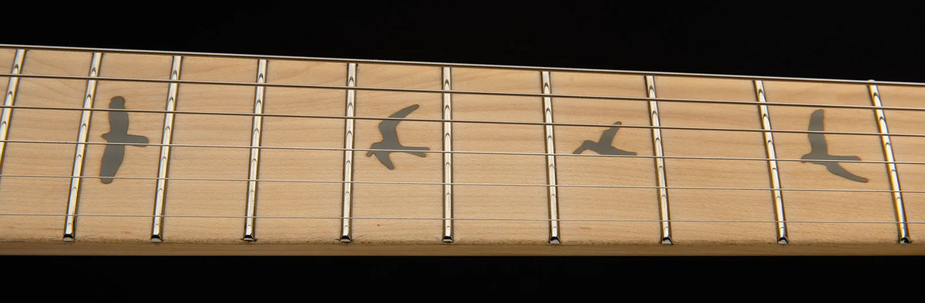 Prs John Mayer Se Silver Sky Maple Signature 3s Trem Mn - Summit Purple - Guitarra eléctrica de autor - Variation 4