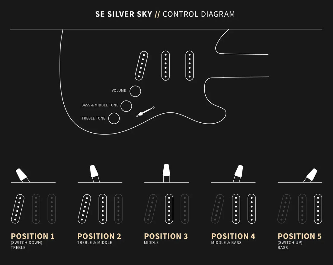 Prs John Mayer Se Silver Sky Maple Signature 3s Trem Mn - Overland Gray - Guitarra eléctrica de autor - Variation 5