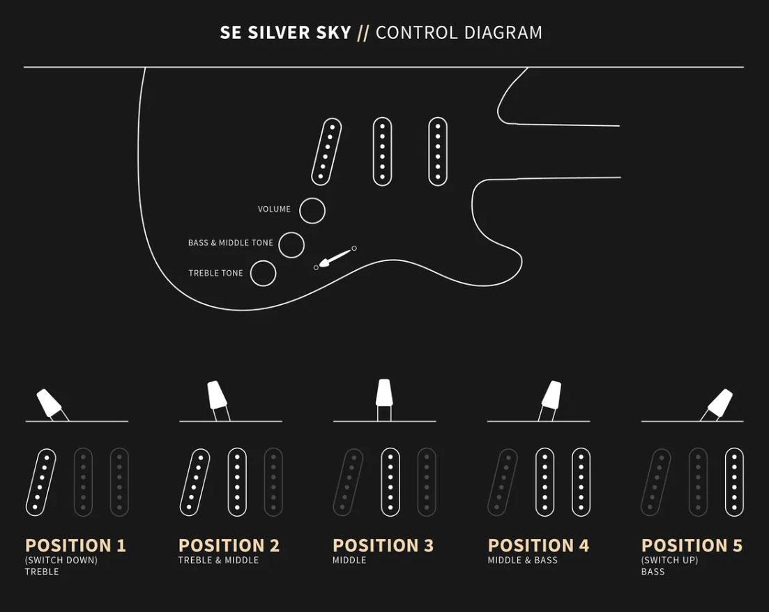 Prs John Mayer Se Silver Sky Maple Signature 3s Trem Mn - Overland Gray - Guitarra eléctrica de autor - Variation 5