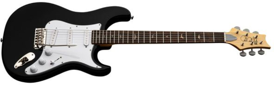 Prs John Mayer Se Silver Sky Rosewood Signature 3s Trem Rw - Piano Black - Guitarra eléctrica con forma de str. - Variation 1