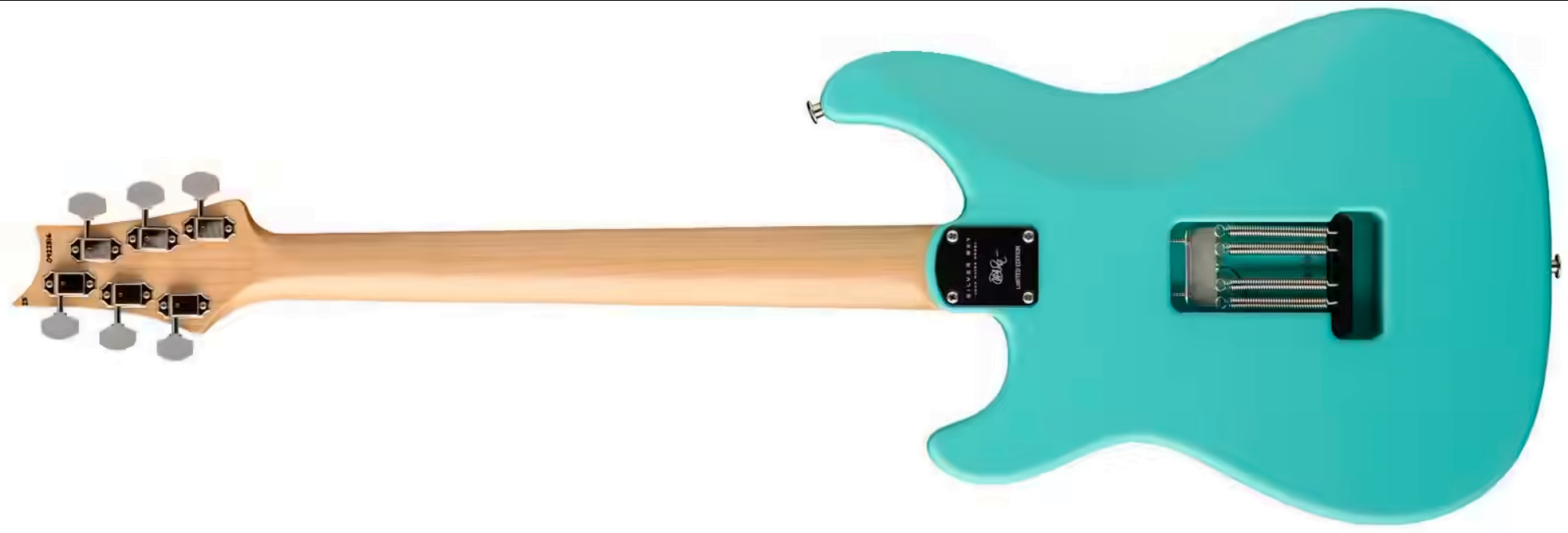 Prs John Mayer Silver Sky Bolt-on Usa Ltd Trem 3s Rw - Wild Blue Satin - Guitarra eléctrica de doble corte - Variation 1