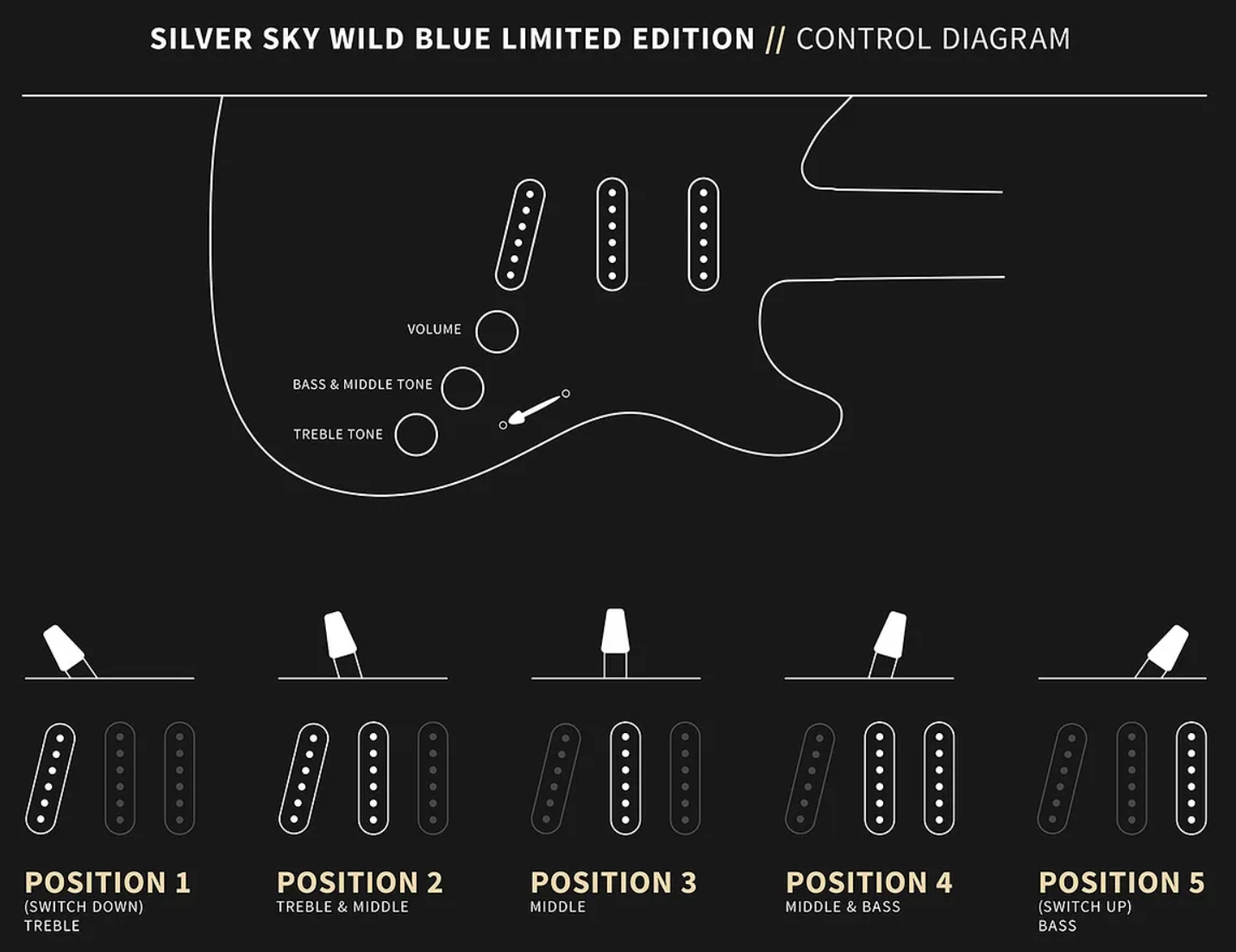 Prs John Mayer Silver Sky Bolt-on Usa Ltd Trem 3s Rw - Wild Blue Satin - Guitarra eléctrica de doble corte - Variation 6
