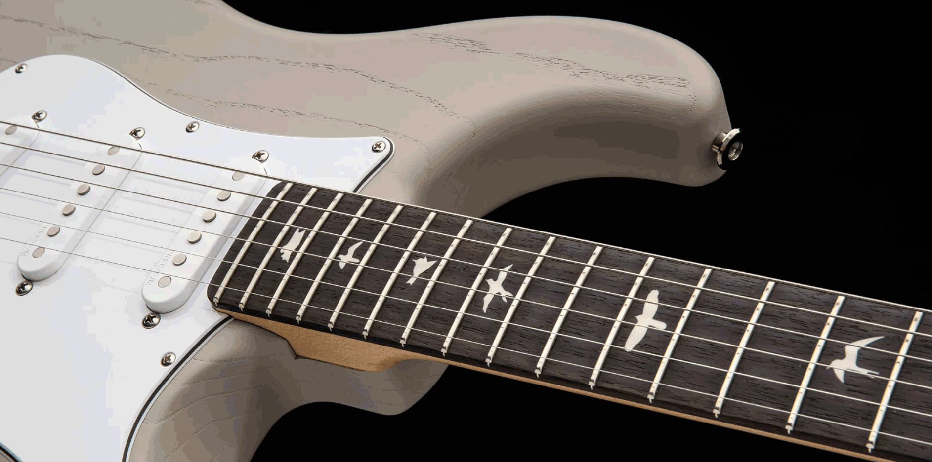 Prs John Mayer Silver Sky Dead Spec Usa Ltd Signature 3s Trem Rw - Moc Sand Satin - Guitarra eléctrica con forma de str. - Variation 2