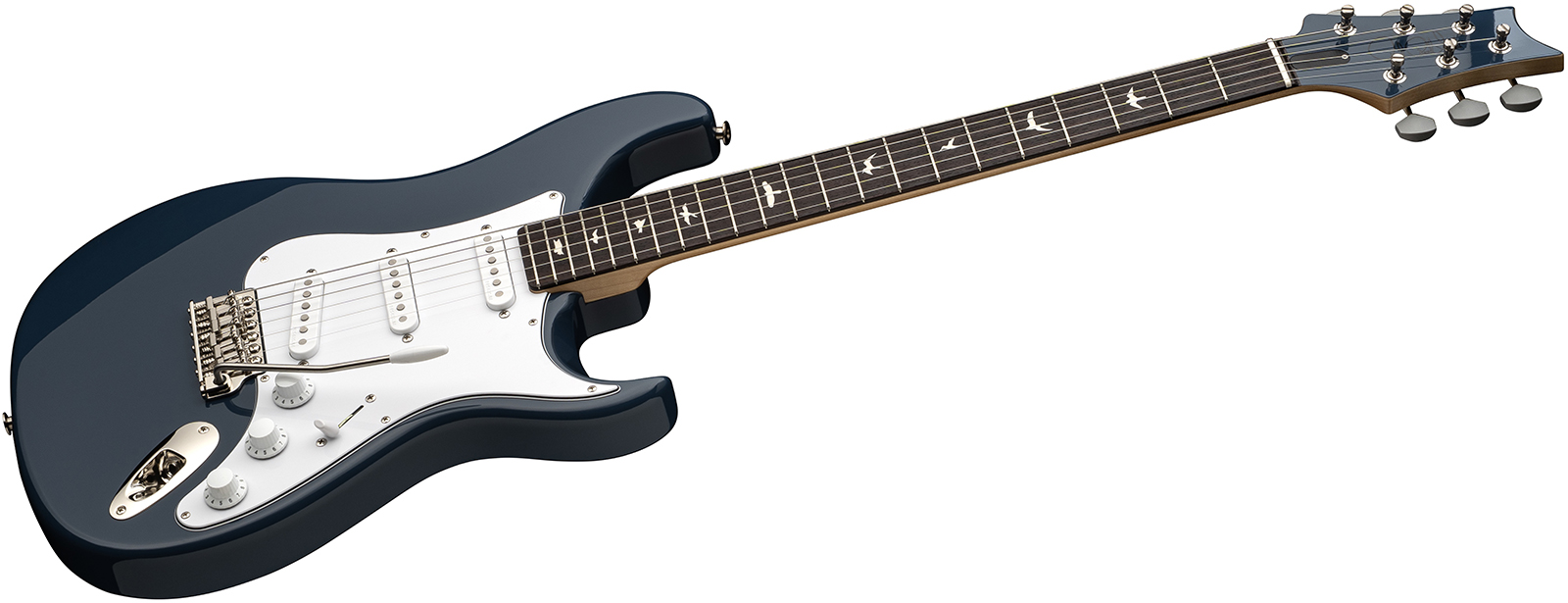 Prs John Mayer Silver Sky Defender Bolt-on Usa Ltd Trem 3s Rw - Arles Blue - Guitarra eléctrica con forma de str. - Variation 2