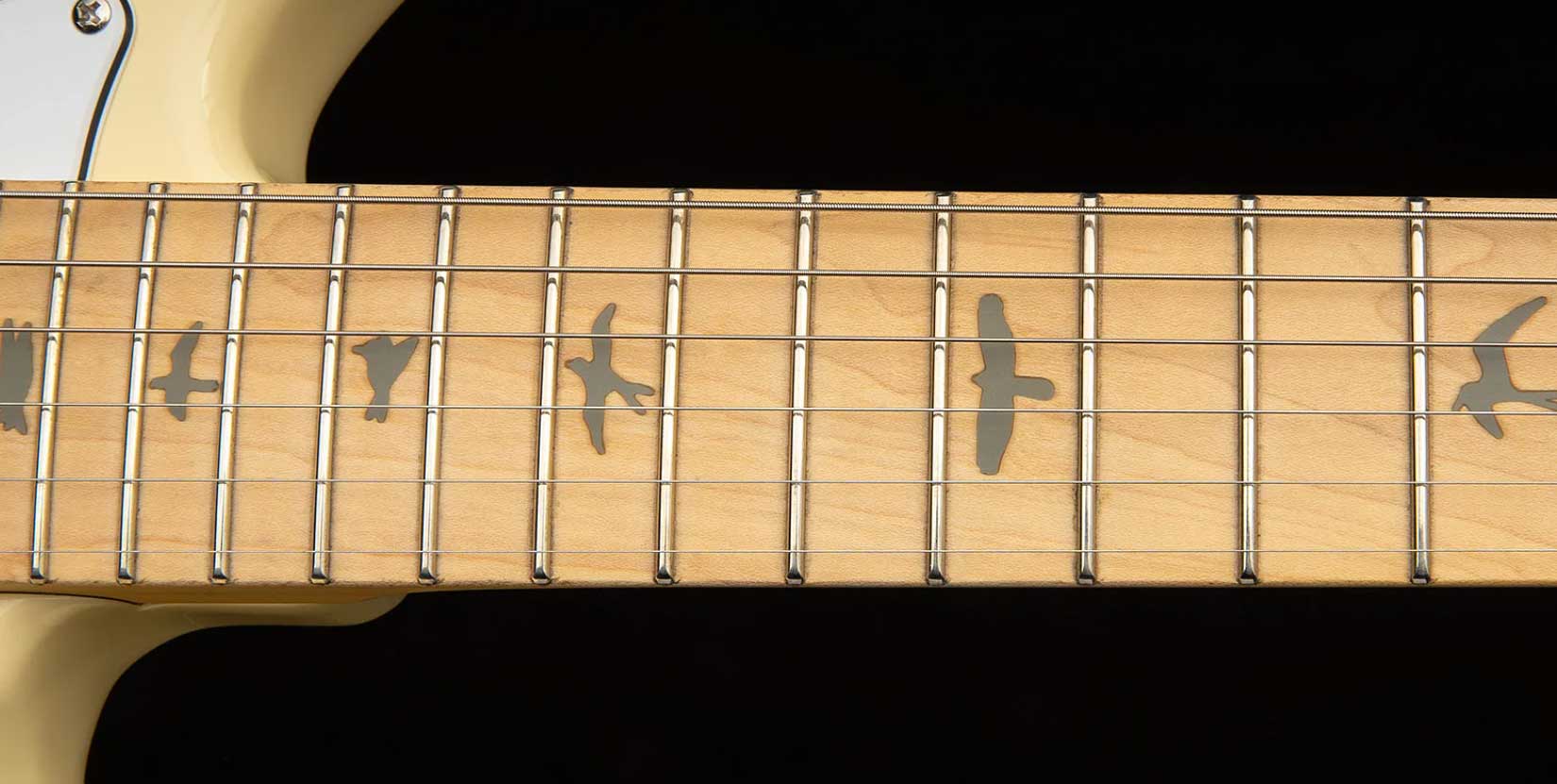 Prs John Mayer Silver Sky Maple Se Signature 3s Trem Mn - Moon White - Guitarra eléctrica con forma de str. - Variation 4