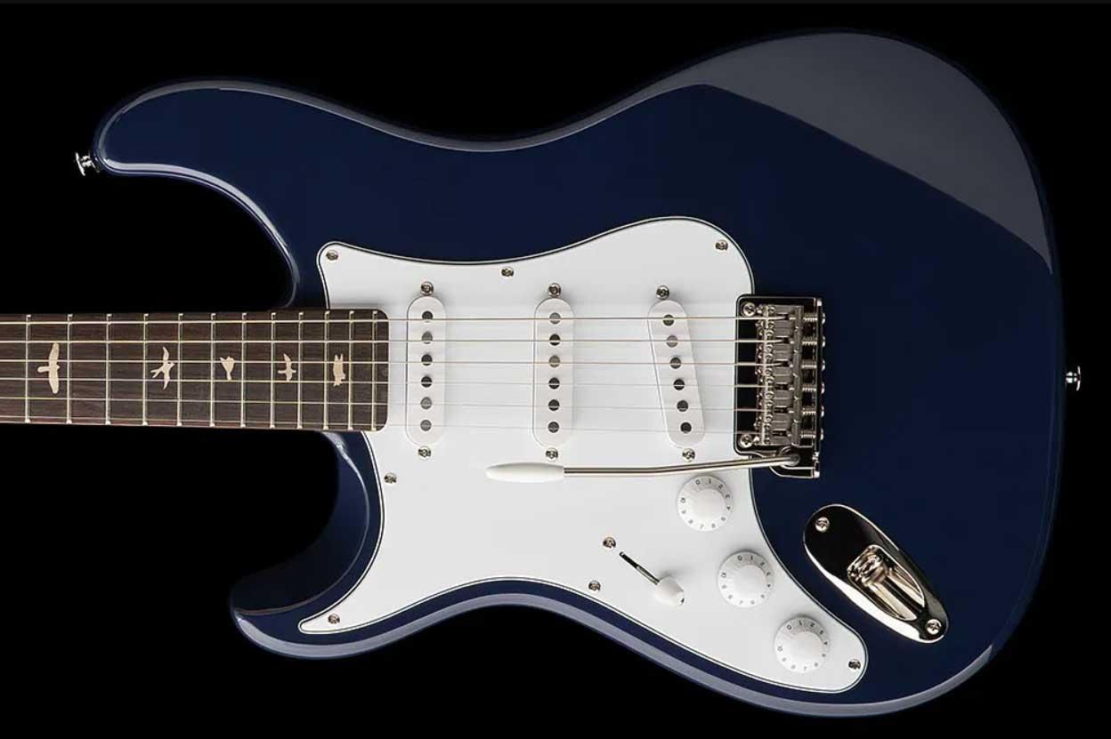 Prs John Mayer Silver Sky Rosewood Lh Se Signature Gaucher 3s Trem Rw - Trad Blue - Guitarra eléctrica con forma de str. - Variation 1