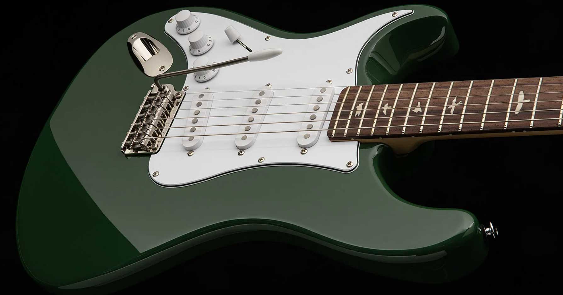 Prs John Mayer Silver Sky Rosewood Lh Se Signature Gaucher 3s Trem Rw - Lauren Green - Guitarra eléctrica con forma de str. - Variation 1