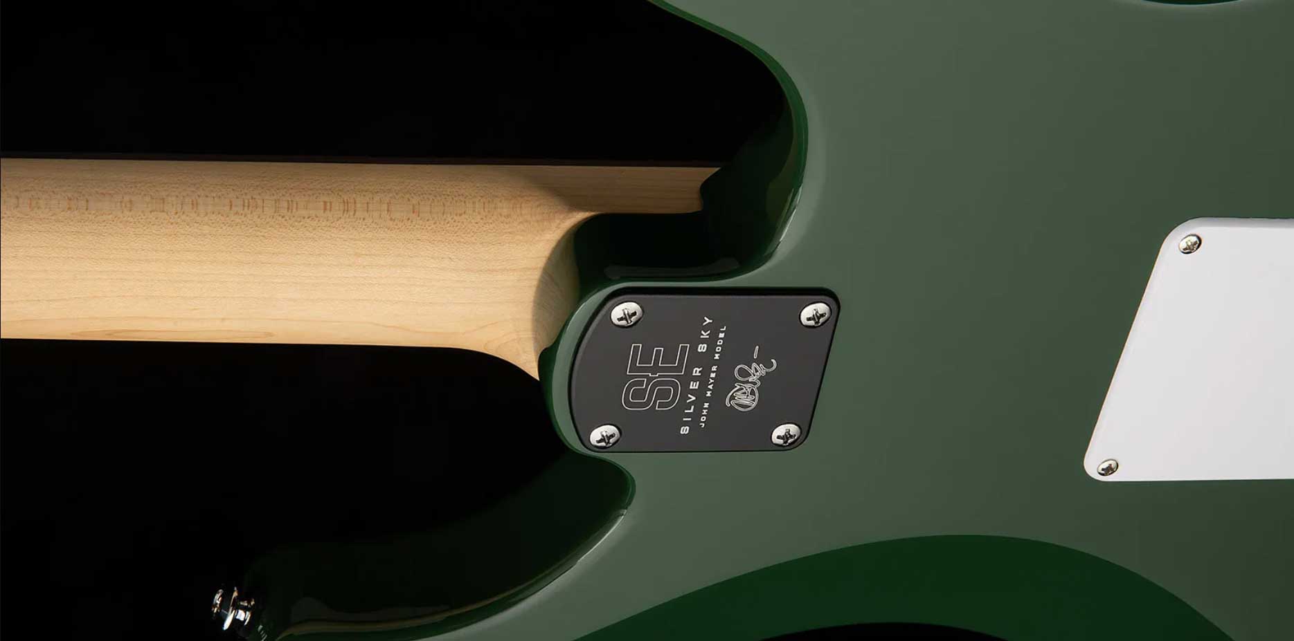 Prs John Mayer Silver Sky Rosewood Lh Se Signature Gaucher 3s Trem Rw - Lauren Green - Guitarra eléctrica con forma de str. - Variation 3