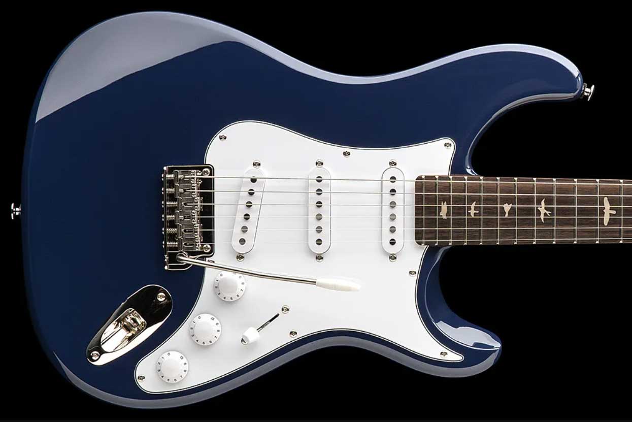 Prs John Mayer Silver Sky Rosewood Se Signature 3s Trem Rw - Trad Blue - Guitarra eléctrica con forma de str. - Variation 1