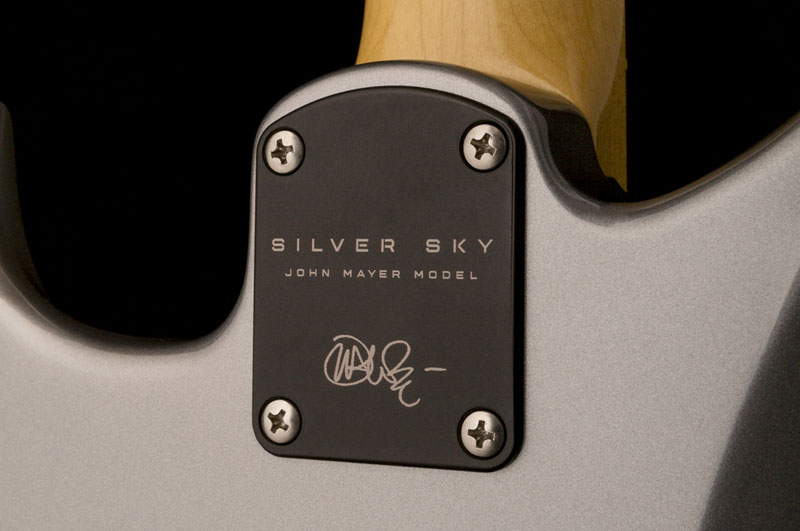 Prs John Mayer Silver Sky Usa Signature 3s Trem Rw +housse - Tungsten - Guitarra eléctrica con forma de str. - Variation 4