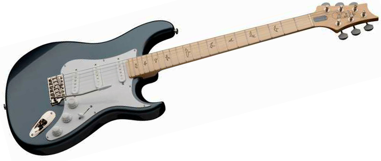 Prs John Mayer Silver Sky Usa Signature 3s Trem Mn - Venetian Blue - Guitarra eléctrica con forma de str. - Variation 1