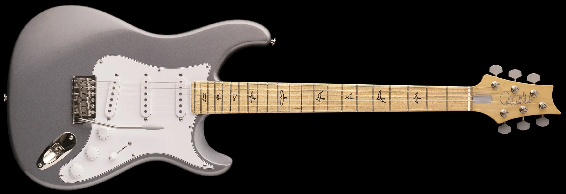 Prs John Mayer Silver Sky Usa Signature 3s Trem Mn - Tungsten - Guitarra eléctrica con forma de str. - Variation 2