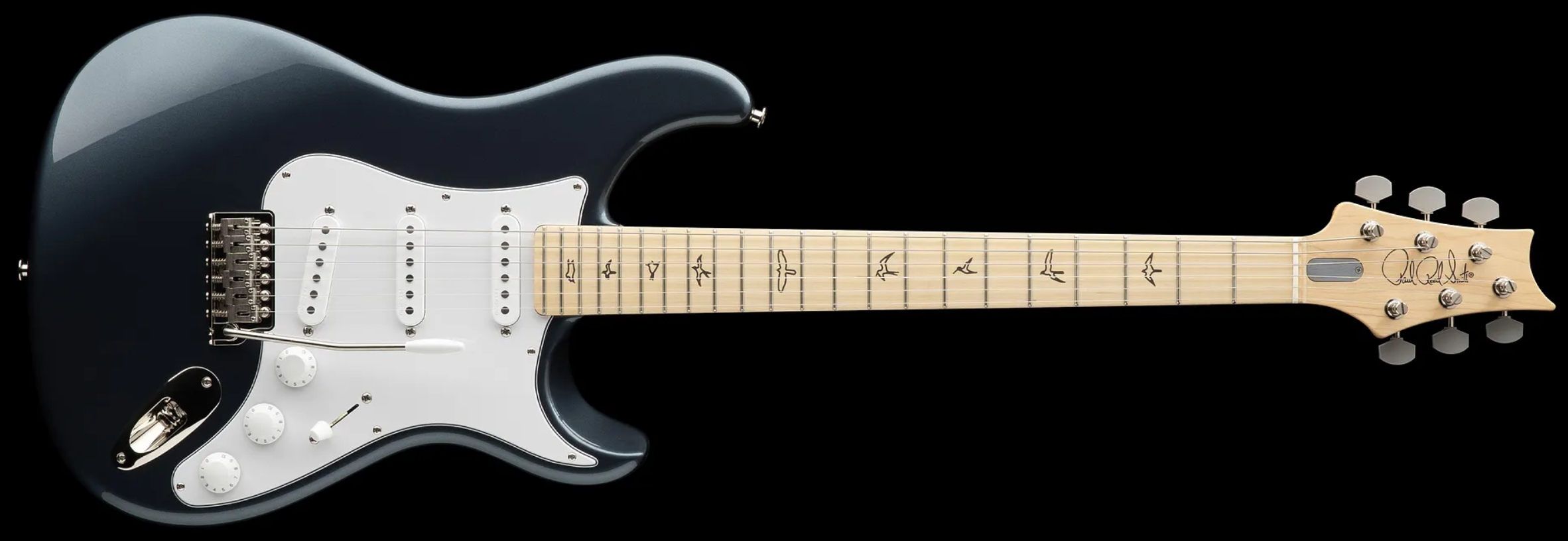 Prs John Mayer Silver Sky Usa Signature 3s Trem Mn - Venetian Blue - Guitarra eléctrica con forma de str. - Variation 3