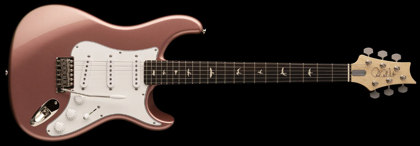 Prs John Mayer Silver Sky Usa Signature 3s Trem Rw - Midnight Rose - Guitarra eléctrica con forma de str. - Variation 1