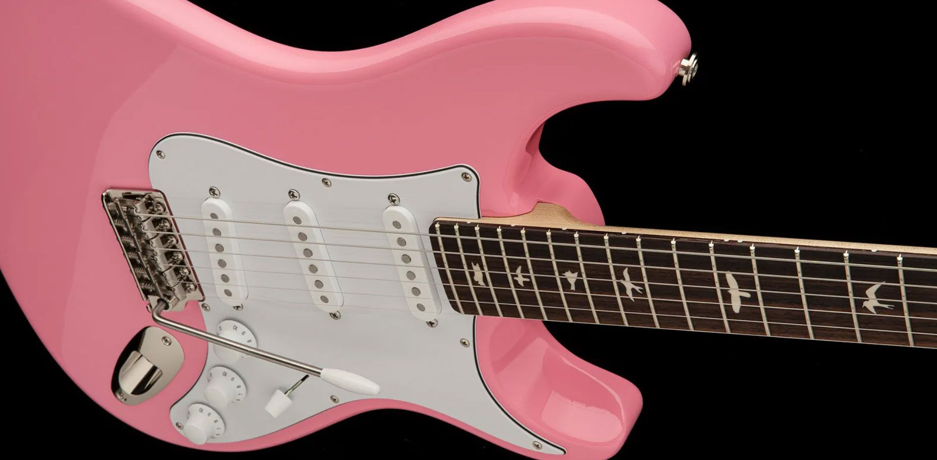 Prs John Mayer Silver Sky Usa Signature 3s Trem Rw - Sky Roxy Pink - Guitarra eléctrica con forma de str. - Variation 3