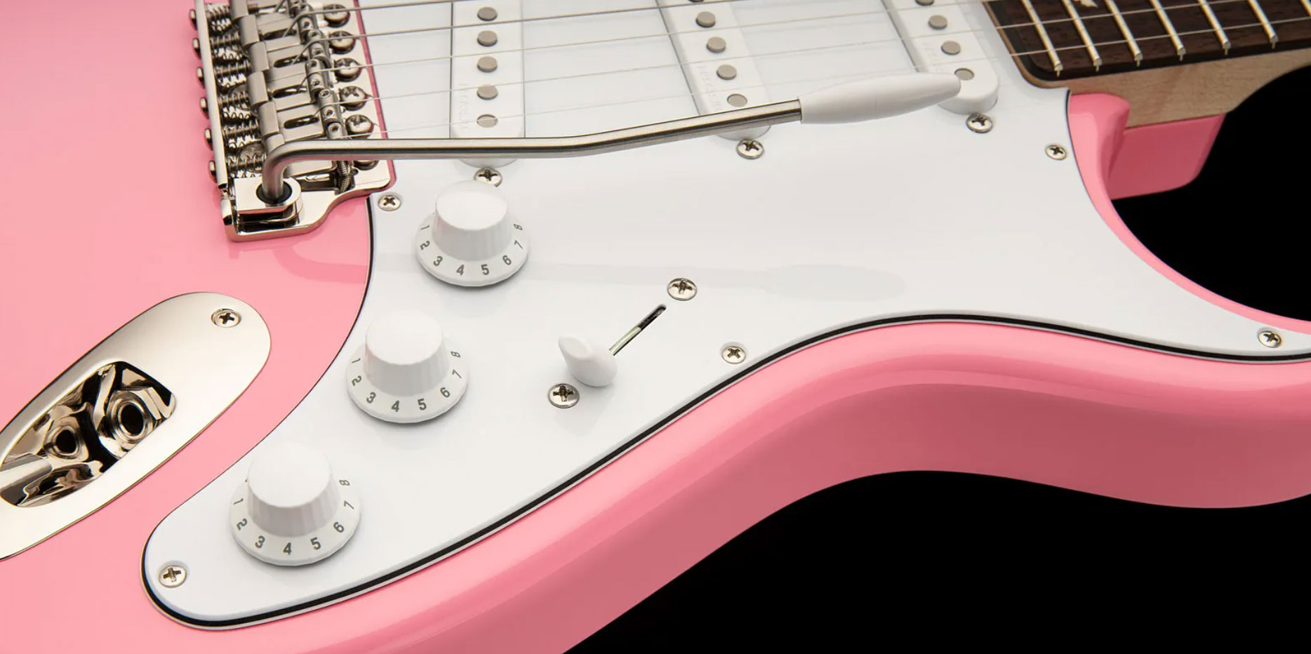 Prs John Mayer Silver Sky Usa Signature 3s Trem Rw - Sky Roxy Pink - Guitarra eléctrica con forma de str. - Variation 4