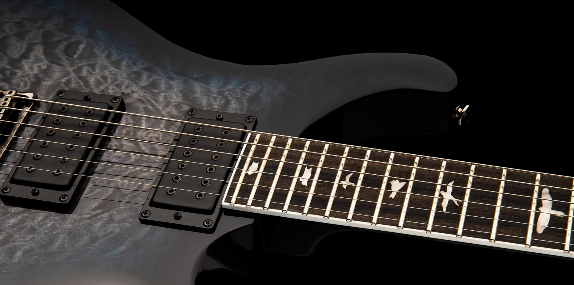 Prs Mark Holcomb Se Signature 2h Seymour Duncan Ht Eb - Holcomb Blue Burst - Guitarra electrica metalica - Variation 3