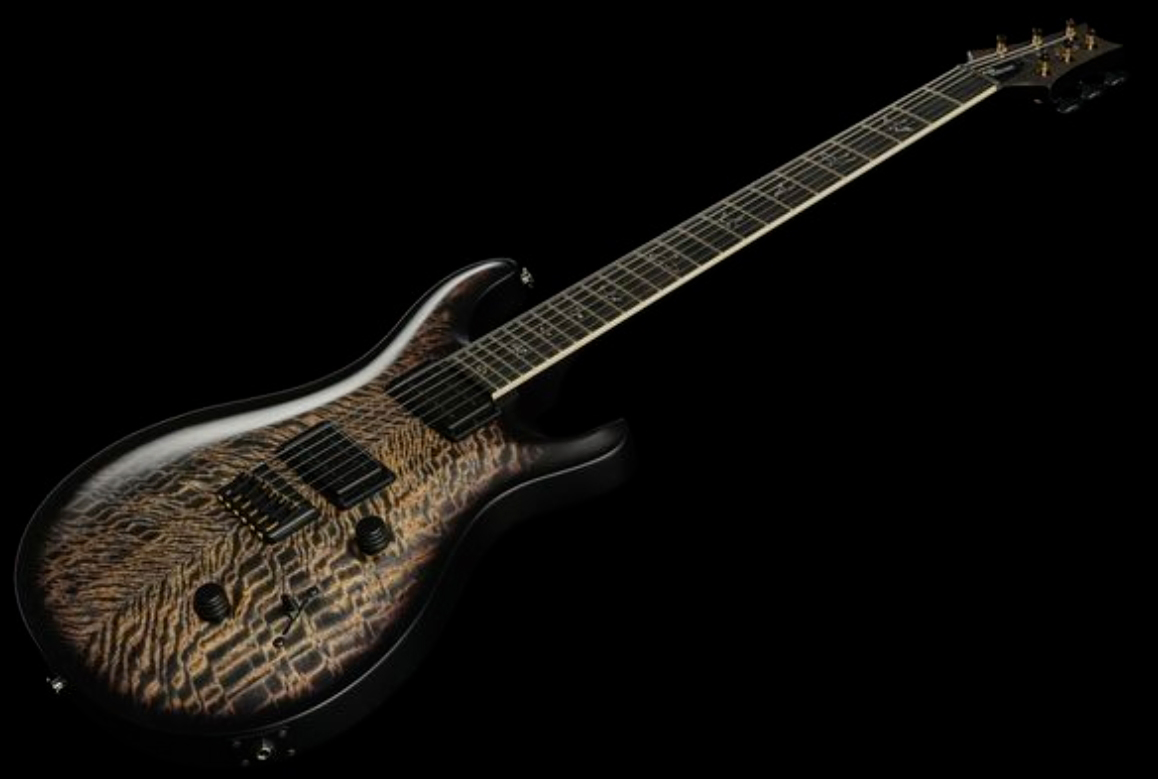 Prs Mark Holcomb Usa Signature 2h Seymour Duncan Ht Eb - Charcoal Wraparound Burst - Guitarra eléctrica de doble corte - Variation 1