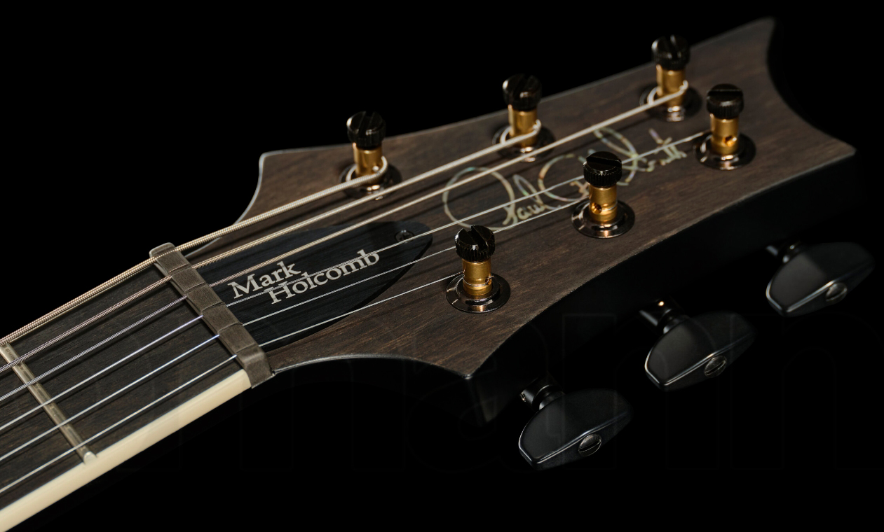 Prs Mark Holcomb Usa Signature 2h Seymour Duncan Ht Eb - Gray Black - Guitarra eléctrica de doble corte - Variation 3