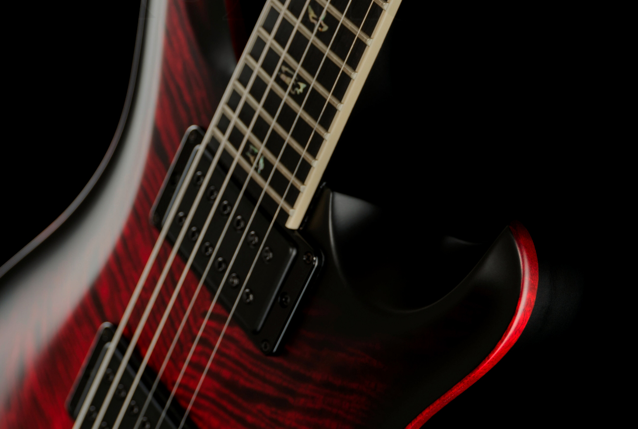 Prs Mark Holcomb Usa Signature 2h Seymour Duncan Ht Eb - Fire Smokeburst - Guitarra eléctrica de doble corte - Variation 3