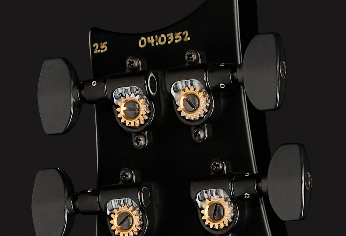 Prs Mark Holcomb Usa Signature 2h Seymour Duncan Ht Eb - Gray Black - Guitarra eléctrica de doble corte - Variation 4